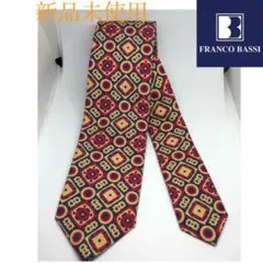 FRANCO BASSIプリントネクタイ 新品未使用