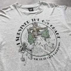 90s 熊 ジョーク USA製 シングルステッチ スーベニア Tシャツのサムネイル