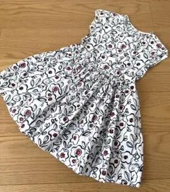 PETIT BATEAU プチバトー　花柄 半袖ワンピースのサムネイル