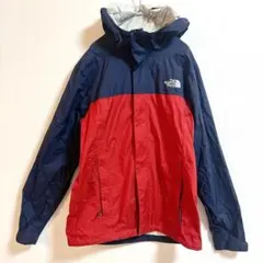 THE NORTH FACE マウンテンパーカー 赤 紺 M ナイロンジャケット
