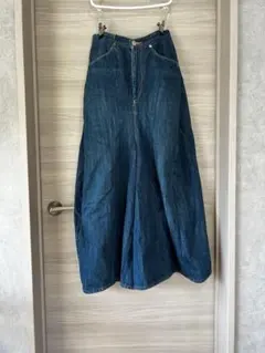 リーバイス デニム ワイドパンツ レディース