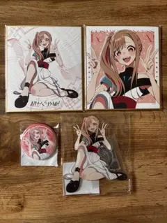 くじクリフ】超かぐや姫！ かぐやグッズ アクリルスタンド、色紙、缶