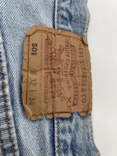 LEVI STRAUSS & CO. 501 W 32 L 34 USA製