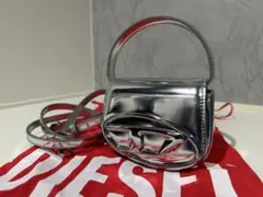 Diesel 1DR-XS-S ミニバッグ　シルバー