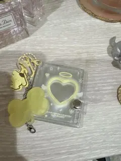 ミニシール帳　ポムポムプリンチャーム付き