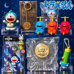 【激レア】新・のび太の宇宙開拓史ストラップ/レトロキーホルダー　ドラえもん　他