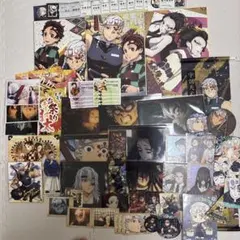 鬼滅の刃 紙モノ タペストリー 宇髄天元 その他 大量まとめ売り 60点以上！