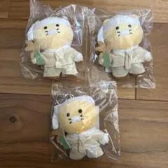 チュンシク ぬいぐるみキーホルダー 農夫 カカオフレンズ 朝鮮美女　3つセットのサムネイル