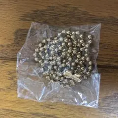 ゴールドビーズネックレス