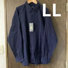 お値下げLYLE&SCOTTシャツ紺LLのサムネイル