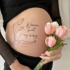 【新作人気シール♡】マタニティペイントシール/マタニティフォト