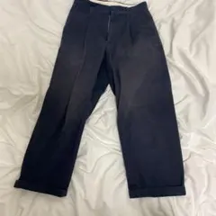 UNIVERSAL PRODUCTS COTTON 1TUCK TROUSERS