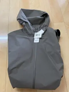 5/10まで最終値下　UNIQLO C ブロックテックコート　オリーブ　L