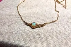 agete K10オパールネックレス