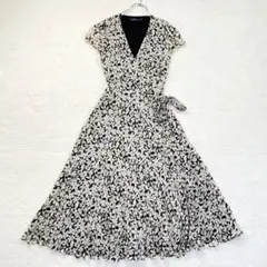 ポロラルフローレン カシュクール ワンピース ラップドレス 花柄 マキシ丈 4