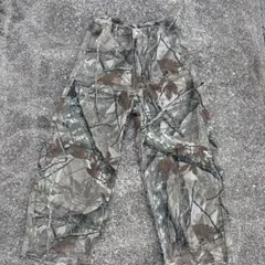 リアルツリー柄 ペインターパンツ ワークパンツ 迷彩