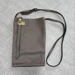 美品✴︎ ORSETTO/オルセット MORBIDO レザーリングショルダーバッグ 