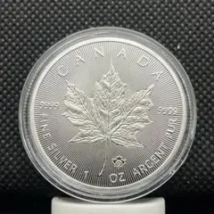 カナダ メイプルリーフ銀貨 1オンス 1996年 - メルカリ