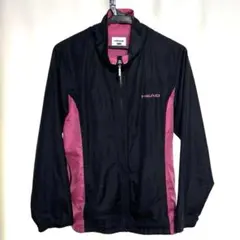 HEAD レディースジャンパー M 黒/ピンク