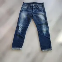 RNAダークブルー ストレートデニムのサムネイル