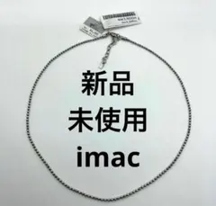 【定価4290円】　イマック　ネックレス　　クサリ　シンプル　274のサムネイル
