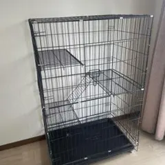 4階建て大型ケージ ブラック 直接取引大分市 - メルカリ