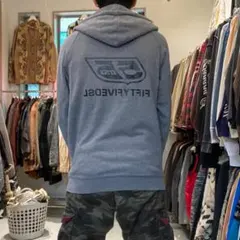 55DSL DIESEL M y2k cboy バックプリント ジップパーカーのサムネイル