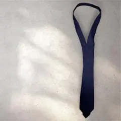 Burberry テクスチャー付きネクタイ MadeinJapan ダークブルー