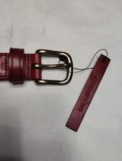 ラルフローレン レザーメッシュベルト　色ブラウン　新品未使用