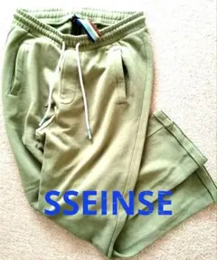★SSEINSE★OliveGreen ★JerseyPants★