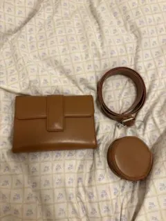 ‼️最終値下げ‼️NICE CLAUPブラウン バッグ