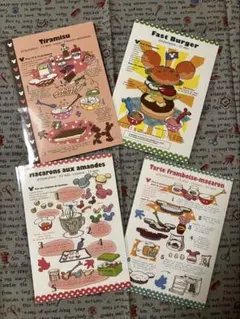 ディズニー　ポストカード4点セット