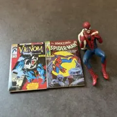 スパイダーマン フィギュア&ヴェノム スパイダーマン マグネット 3個セット
