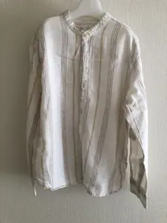 ZARA ストライプ長袖シャツ 128㎝