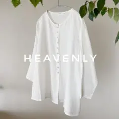 【美品】HEAVENLY リネン ブラウスのサムネイル