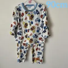 【新品】アンパンマン　長袖パジャマ　腹巻きパンツ　90cm