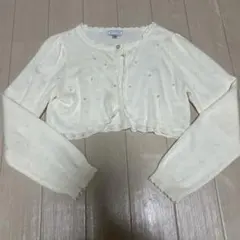 anyFAM アイボリー カーディガン