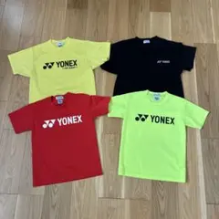 YONEX バドミントン Tシャツ 4枚セット　ss s 140のサムネイル