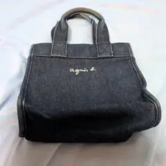 agnès b. デニムトートバッグ