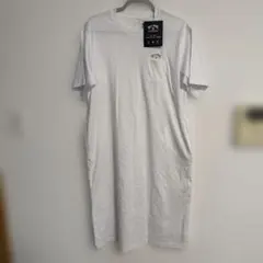 《新品未使用》BILLABONG 半袖ロングワンピース Mサイズ 定価8千円