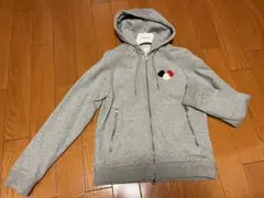 Moncler グレー パーカー　裏起毛