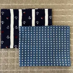 ランチョンマット　40×50 海のモチーフ 水玉