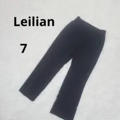 レリアン　パンツ　センタープレス　通勤　通学　シンプル　カジュアル　ブラック　7