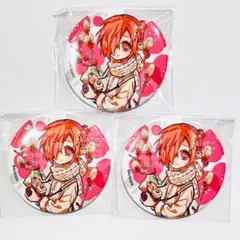 地縛少年花子くん ミュージアム 缶バッジ　ボタニカル　ミツバ