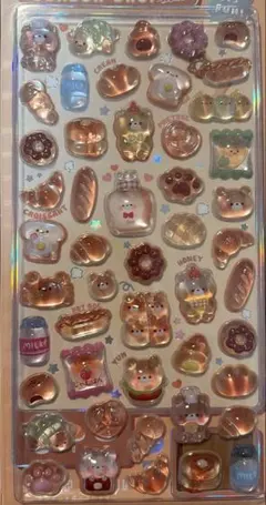 【正規品】　ボンボンドロップシール　ほかほかボンボン　パン