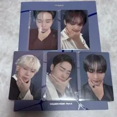 ATEEZ ゴルアワ4 ユニバ 特典 トレカ 5枚 アルバム セット