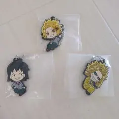 ヒロアカ でふぉラバ 制服 ガチャキーホルダー 瀬呂範太 上鳴電気 オールマイト