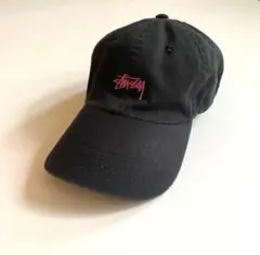 ステューシー stussy / ロゴキャップ ブラック