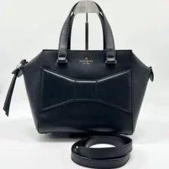 kate spade 2way ショルダーバッグ リボン レザー ハンドバッグ