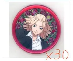 DMM佐野万次郎 マイキー 缶バッジ 30個 ロゼッタ他